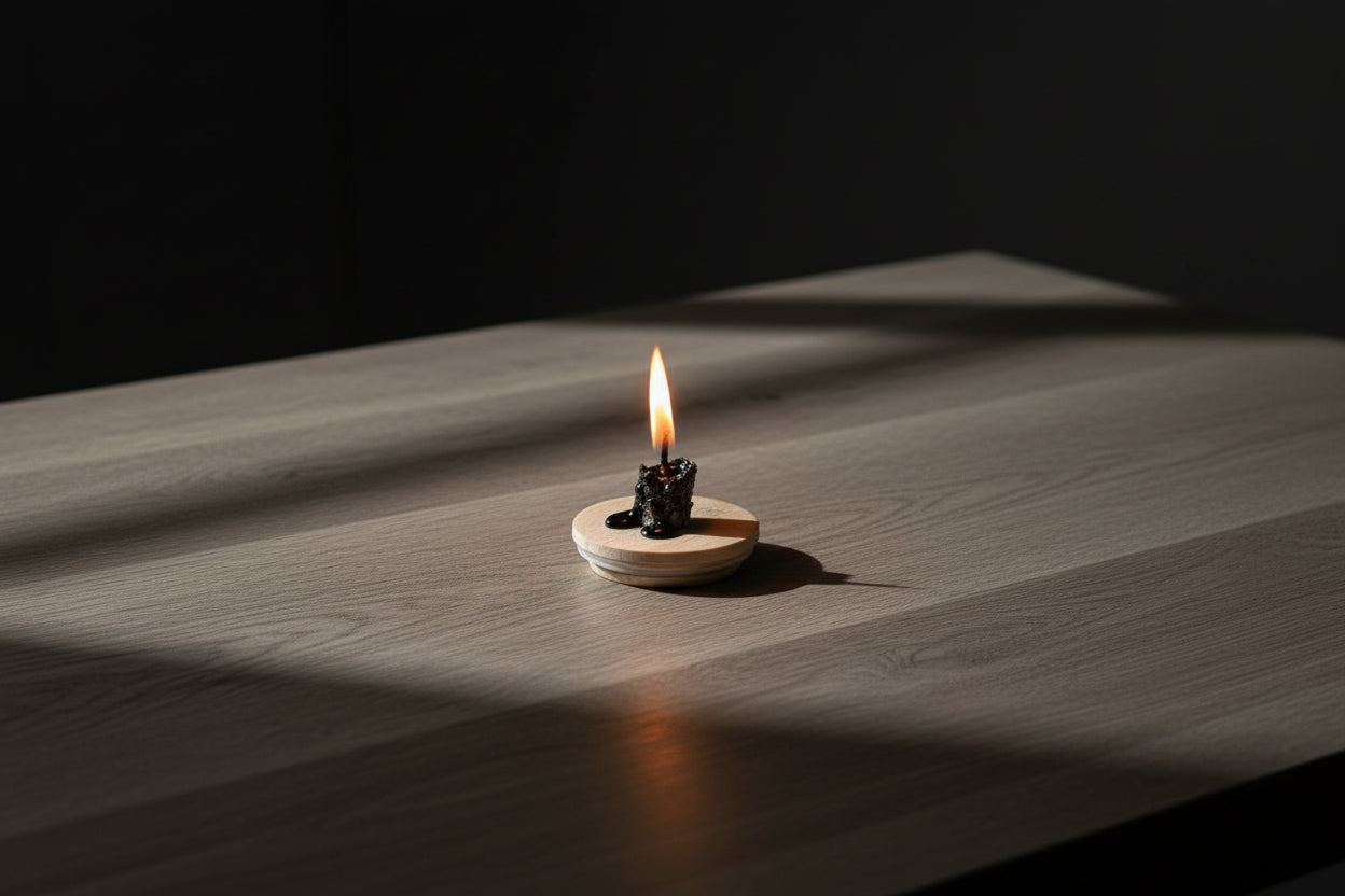 Vela  ALCHEMIA  de cera de abeja Limpieza Energética 100% cera abeja