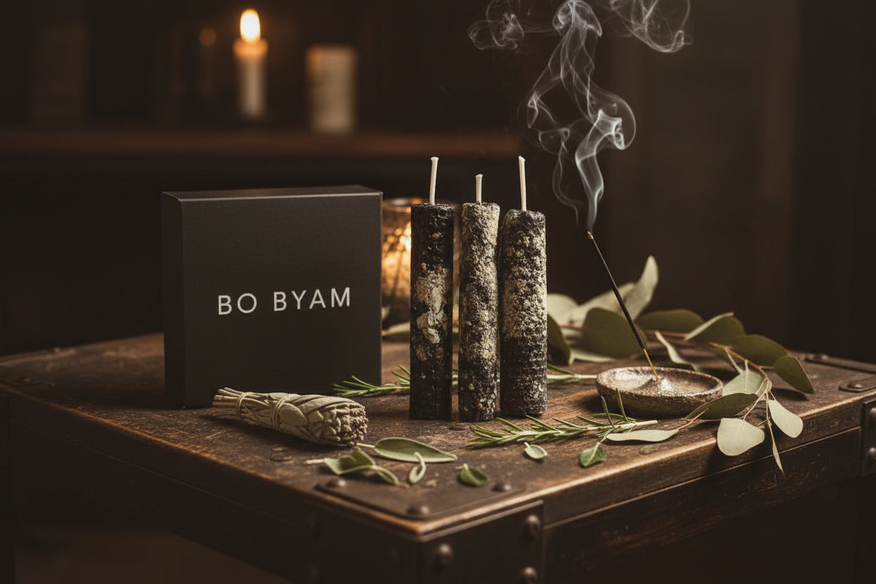 Vela  ALCHEMIA  de cera de abeja Limpieza Energética 100% cera abeja